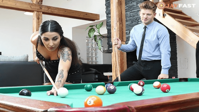 MISS-51601 BangGlamkore Gets Her Pussy And Ass Stuffed On A Pool Table! Stacy Sommers